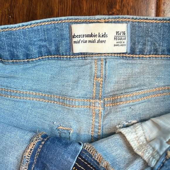 Abercrombie, kids, jeans shorts - Picture 4 of 4